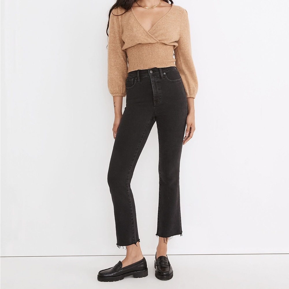 NWT Madewell Cali Demi-Boot Jeans in Bayland Wash